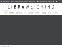 Tablet Screenshot of libraweighing.co.uk